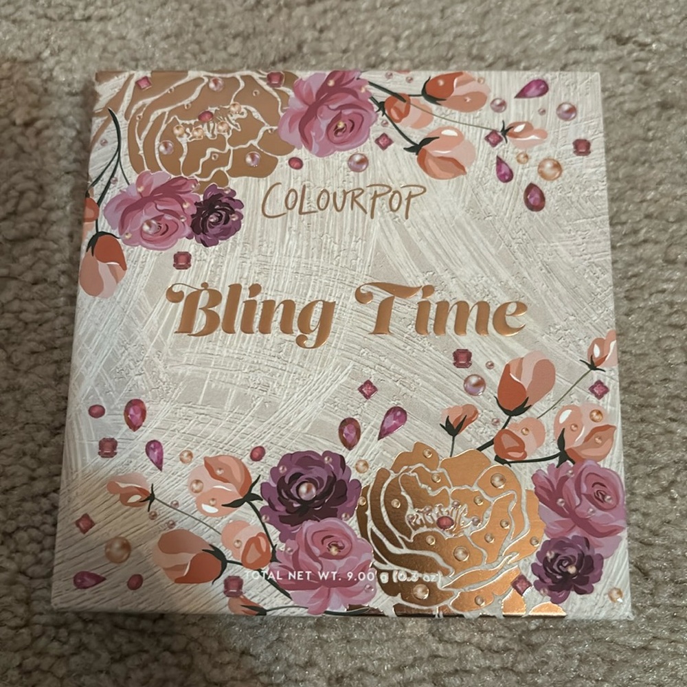 Colourpop Bling Time eyeshadow palette
